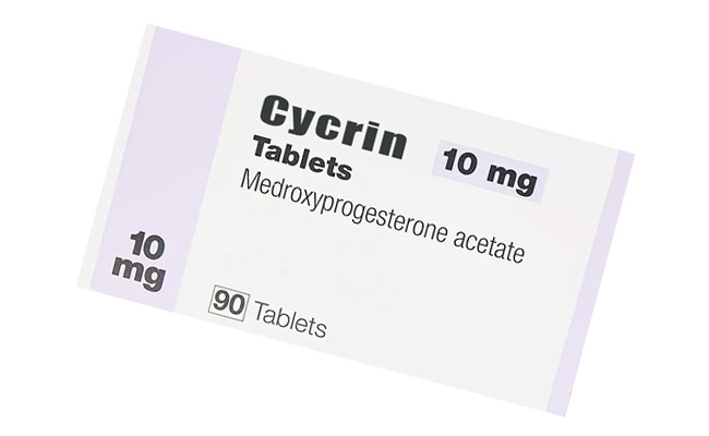 Cycrin tablets